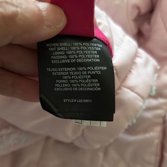 Gently Loved Pink Reversible Hooded Puffer Jacket by London Fog - Picture 14 of 14